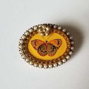 Maximal Art John Wind Butterfly Brooch Pin